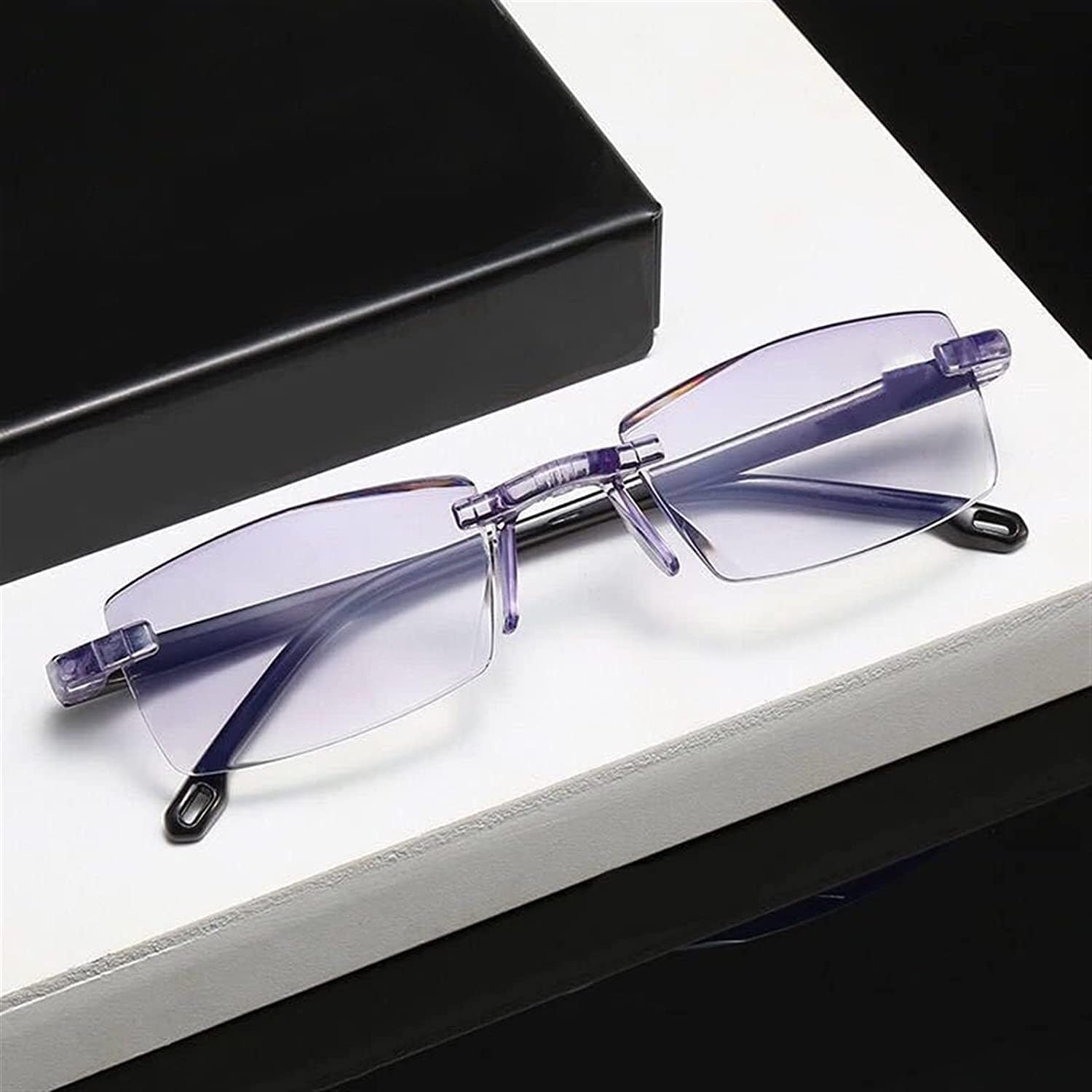 Anti Blue Light Glasses Distance Reading Multifocal Progressive - Glasses™️ Optixo™ Zaavio®
