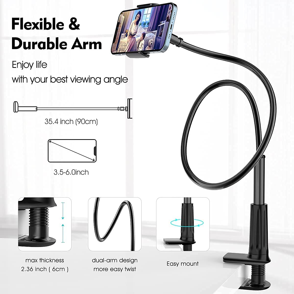 Bed Phone Holder Zaavio®