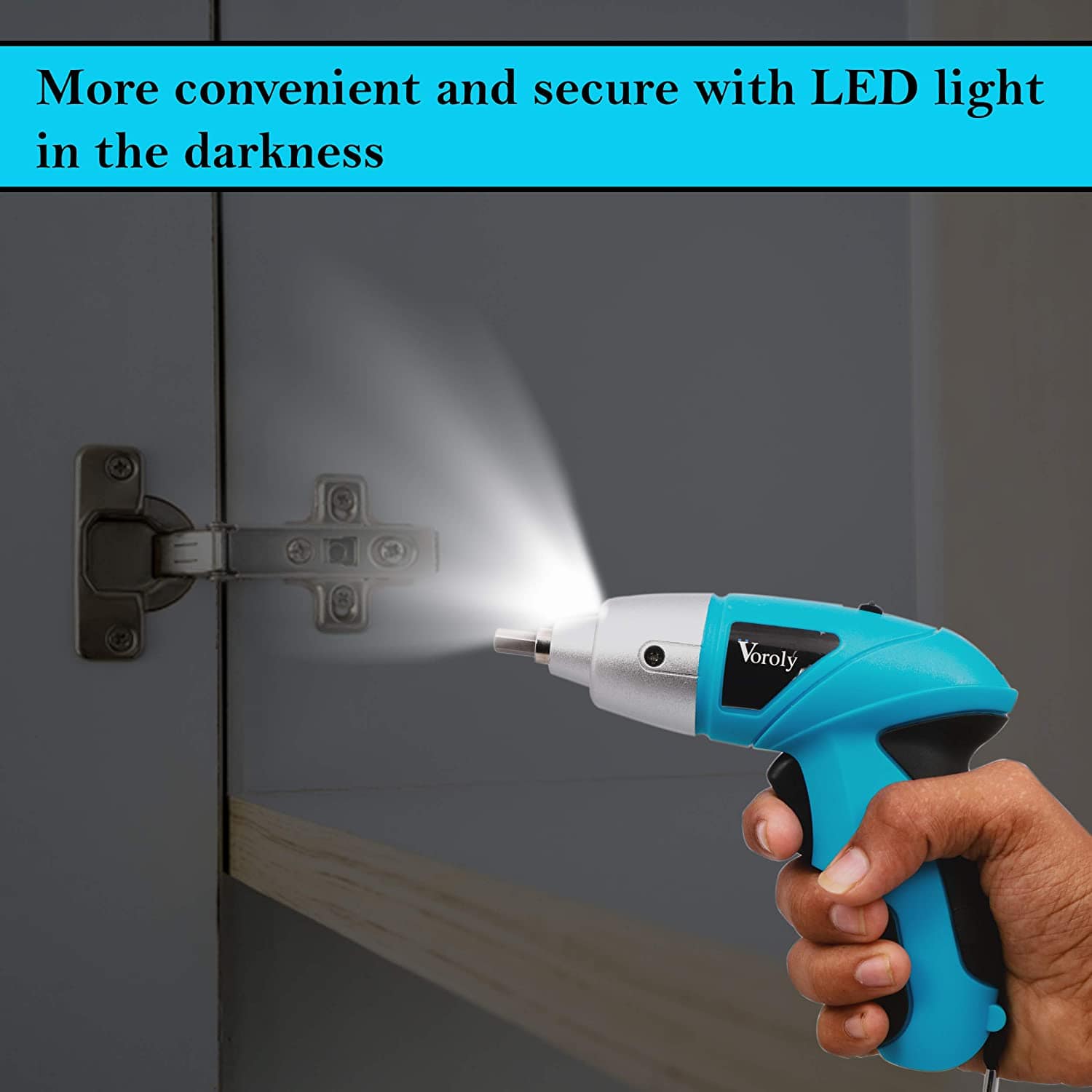Blue Drill Screwdriver Zaavio®