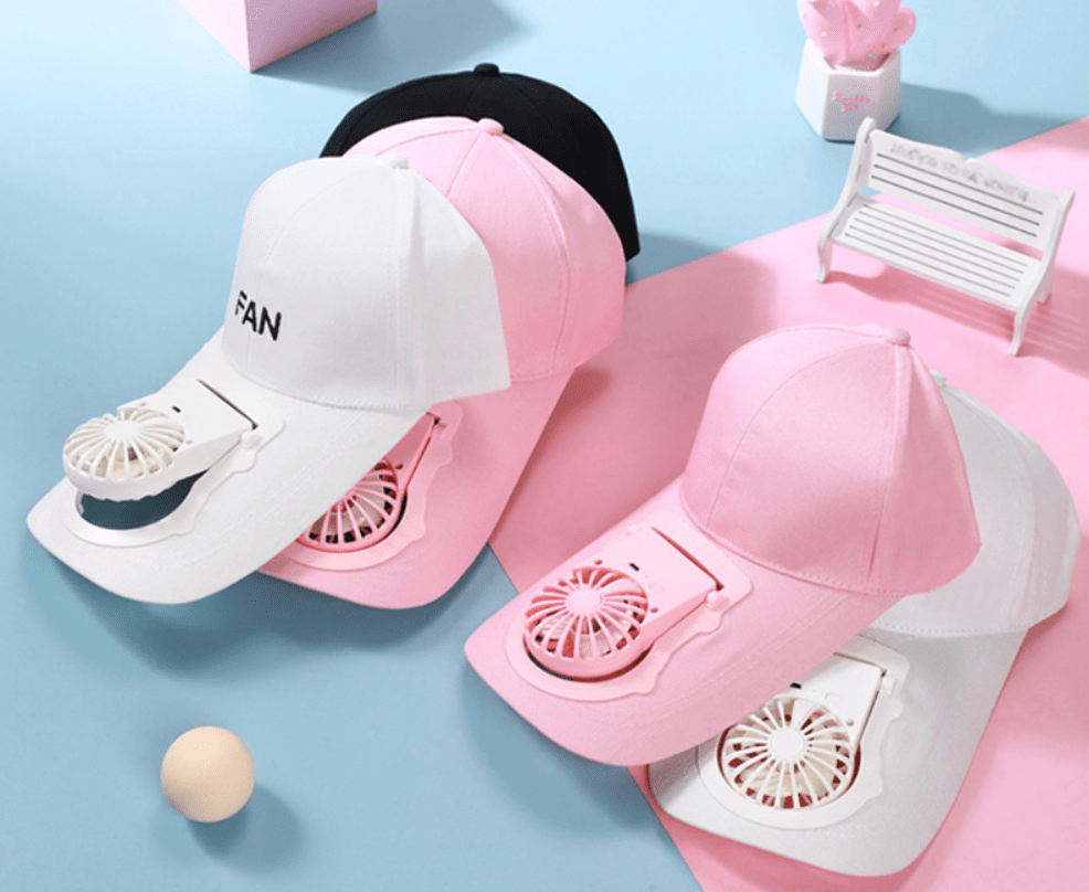 Cap with Fan Attached Electric Fan Hat - Coolixo™ Coolixo™ Zaavio®