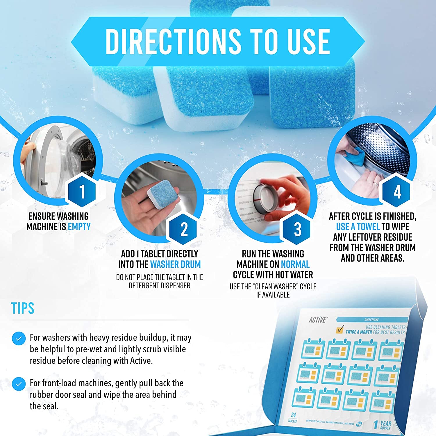 Cleaning Tabs Zaavio®