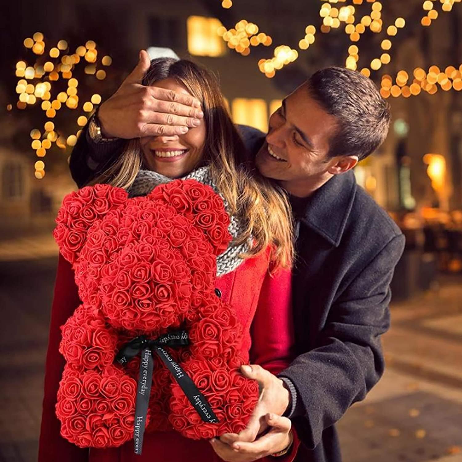 Cute Teddy Bear Toy Lovely Rose Bear Soft Toy - Snooxi™ Snooxi™ Zaavio®
