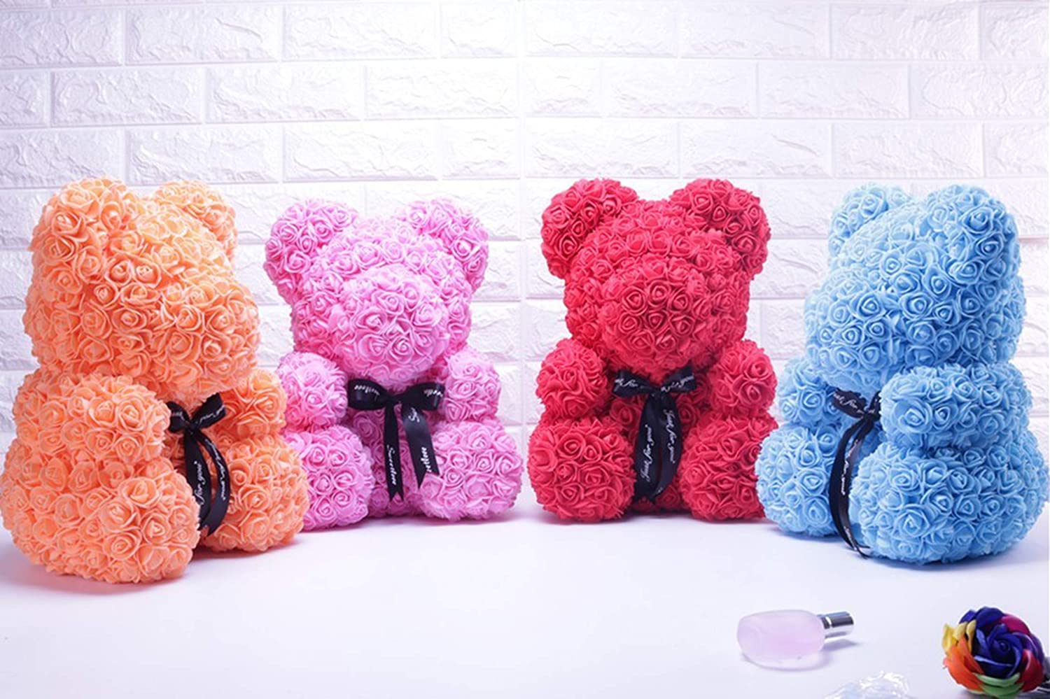 Cute Teddy Bear Toy Lovely Rose Bear Soft Toy - Snooxi™ Snooxi™ Zaavio®