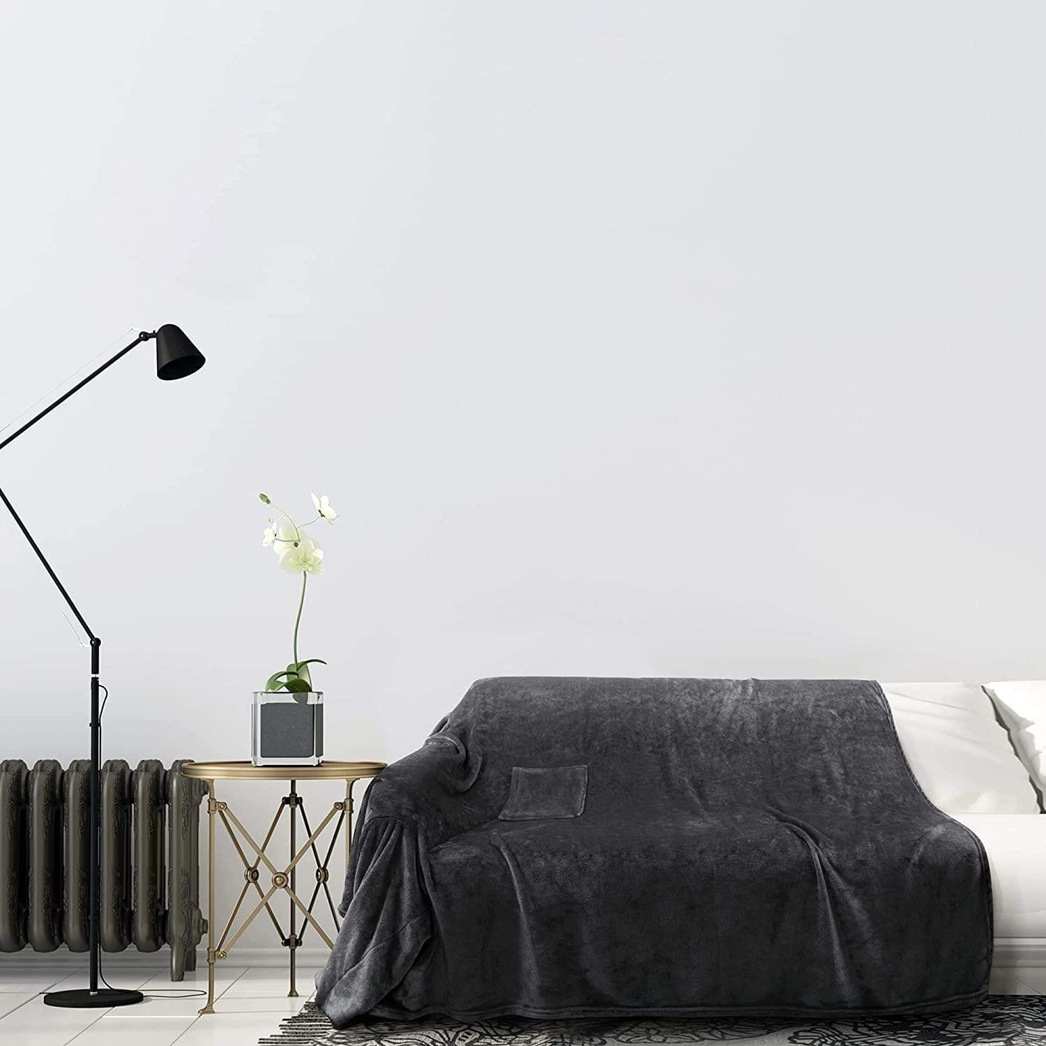 Dark Grey Wearable Blanket Zaavio®