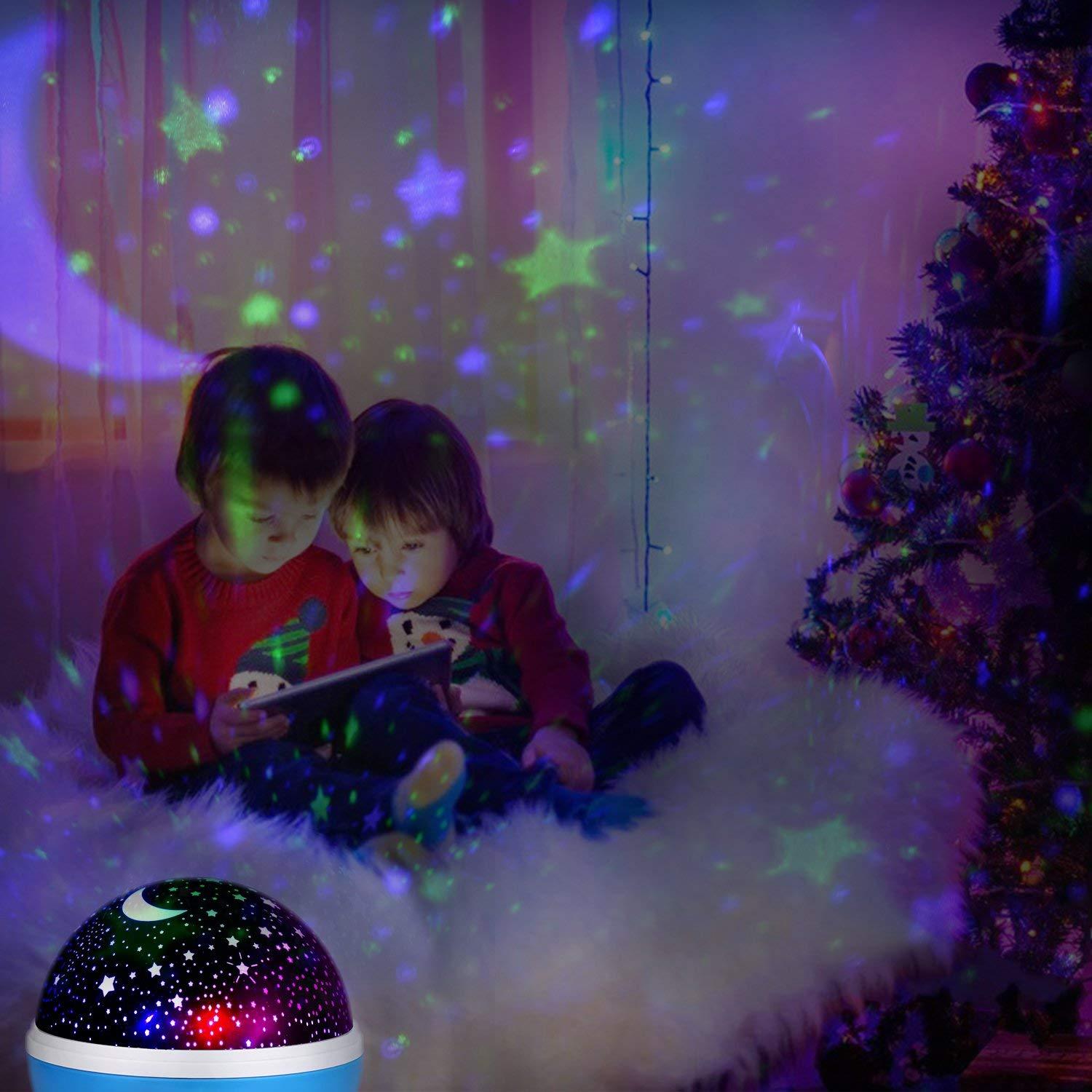 Decorative Star Lights Rotating Night Lamp Projector - Galaxzo™ Luces nocturnas Galaxzo™ Zaavio®
