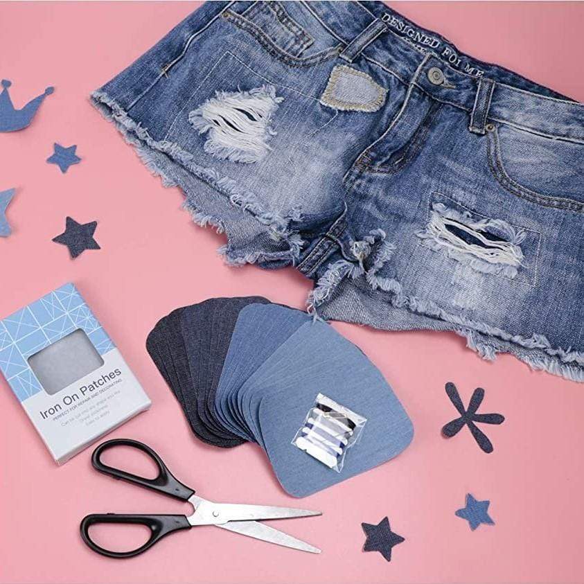 Denim Iron Patches Zaavio®