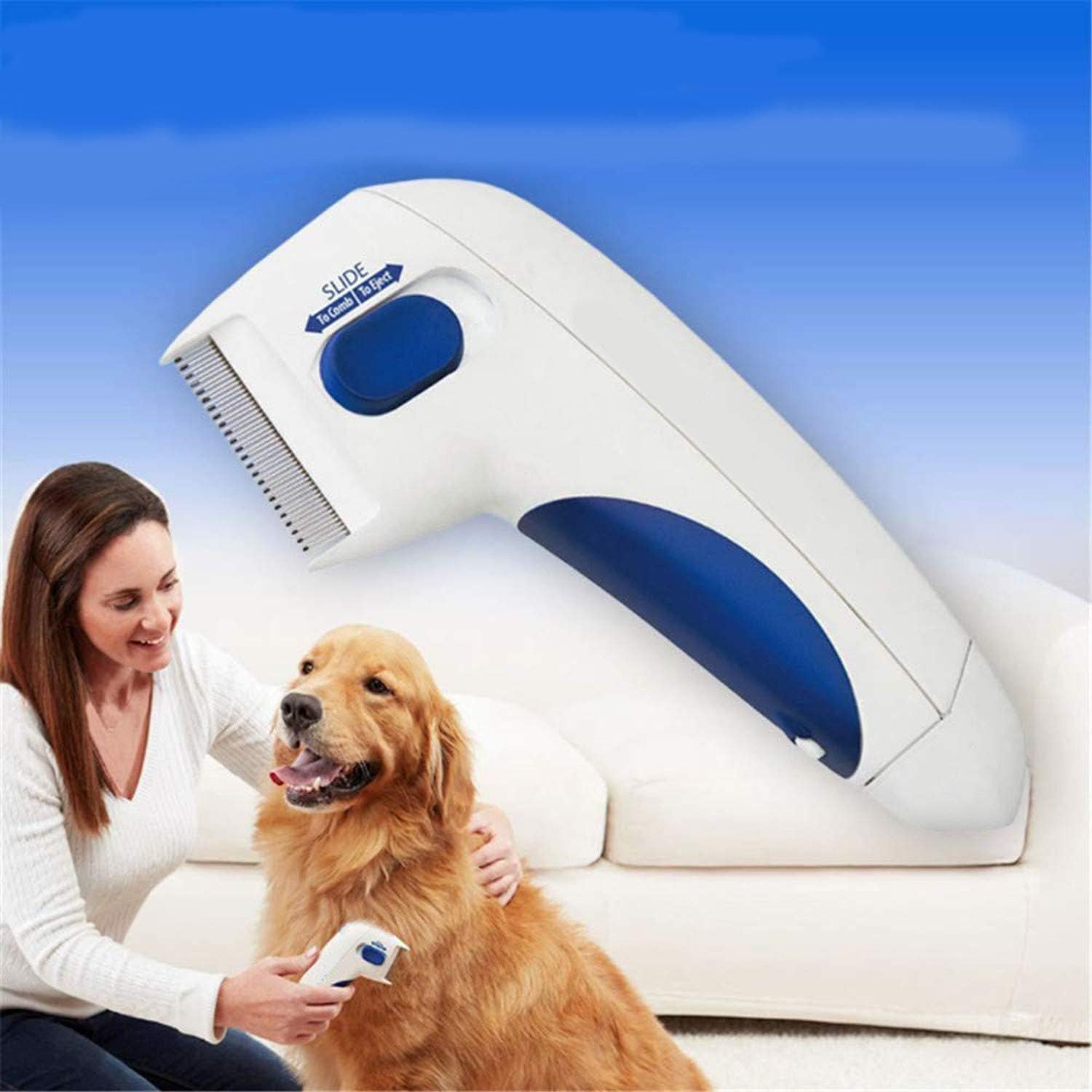 Electric Flea Comb For Dogs Electronic Tick Zapper - Exoflea™ Exoflea™ Zaavio®
