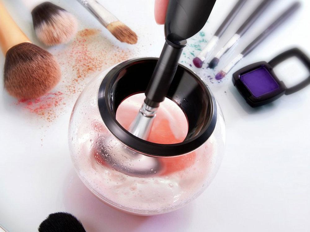 Electric Makeup Brush Cleaner Spinner Machine Tool - Wrinse™ Makeup Brush Cleaner Wrinse™ Makeup Brush Cleaner Zaavio®