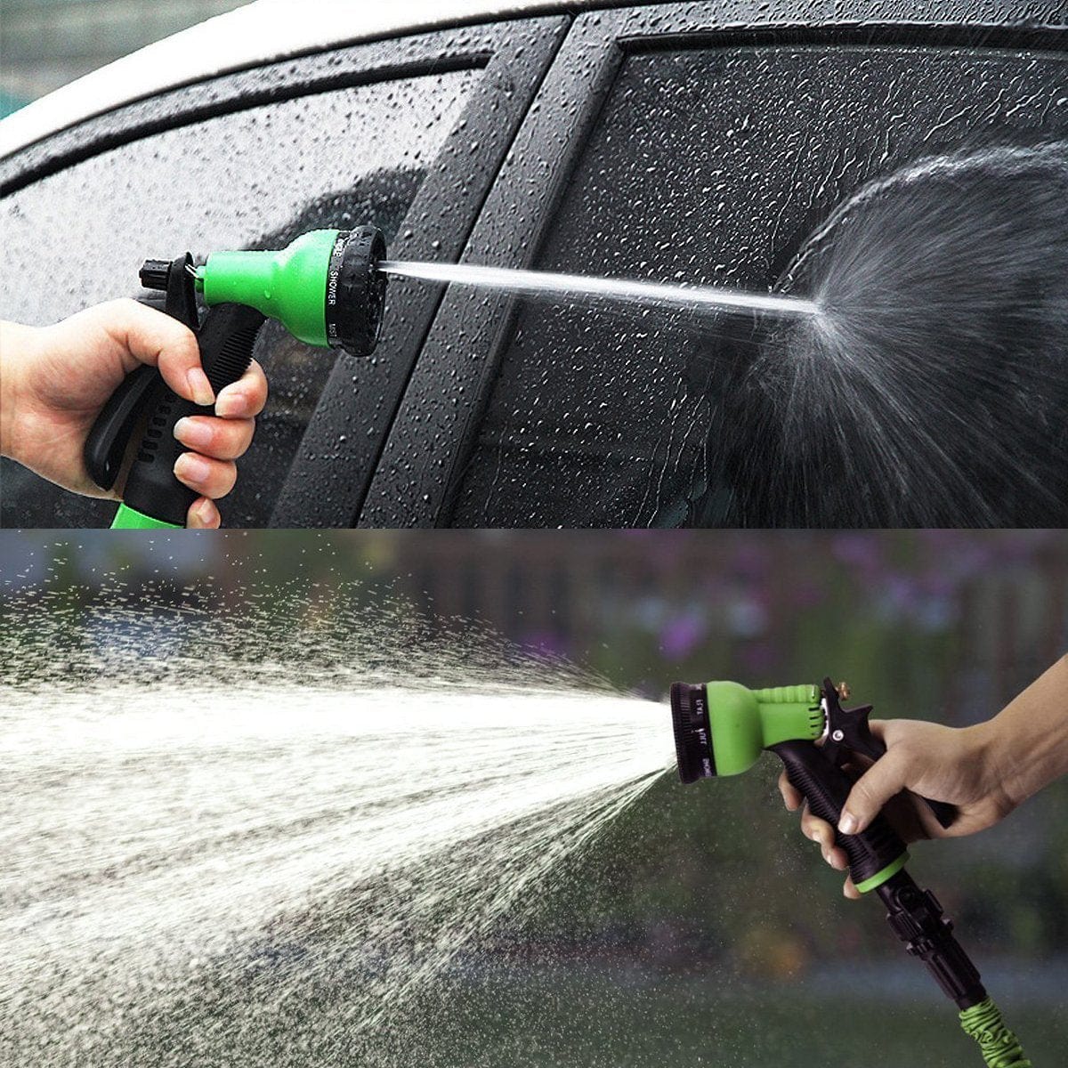 Expandable Garden Hose Retractable Collapsible Water Shrinking Hoses Garden Hoses & Reels 100 ft Pipezy™ Zaavio®