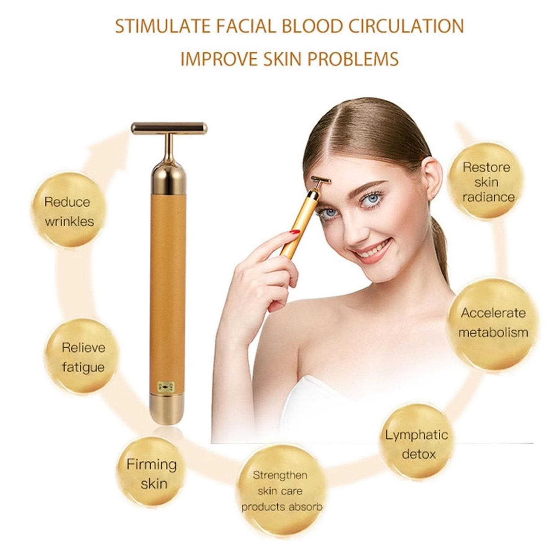 Facial Massager Ultrasonic Face Massage Tool Machine Contord™ Zaavio®