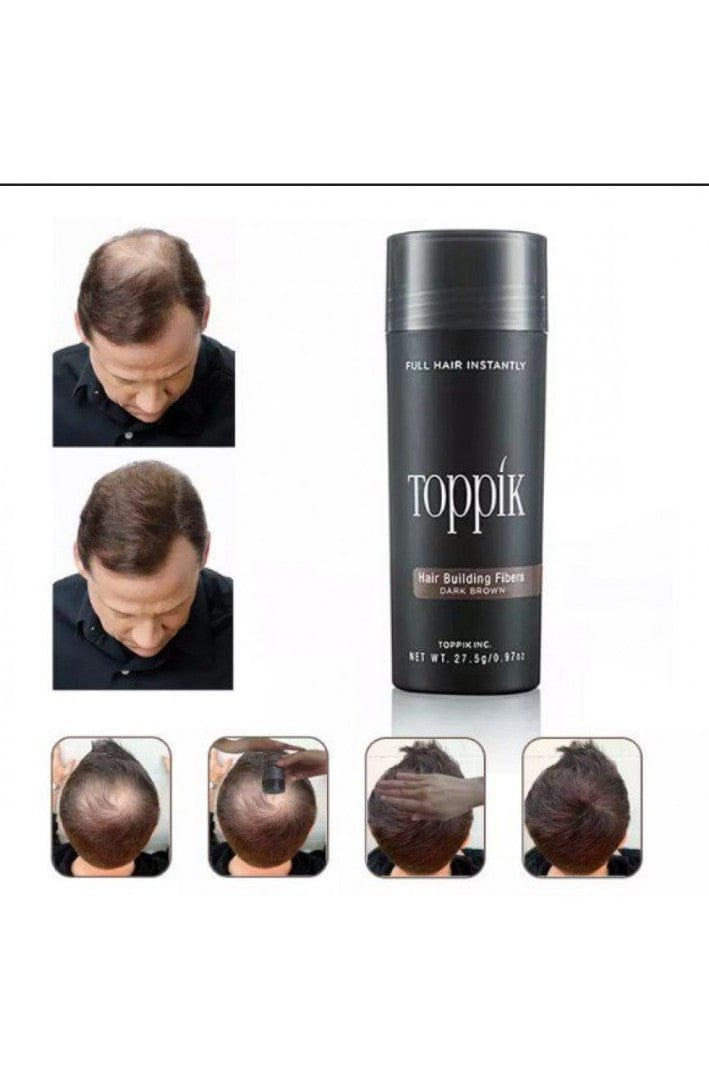 Health & Wellness Toppik Hair Building Fibers for Men & Women (Black) 27.5gm Glam Bucket IN