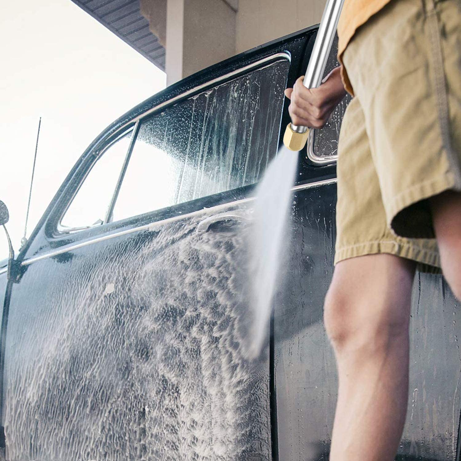 High Pressure Washer Spray Nozzle Car Wash Water Hose - Hifloxo™ Garden Water Guns Hifloxo™ Zaavio®