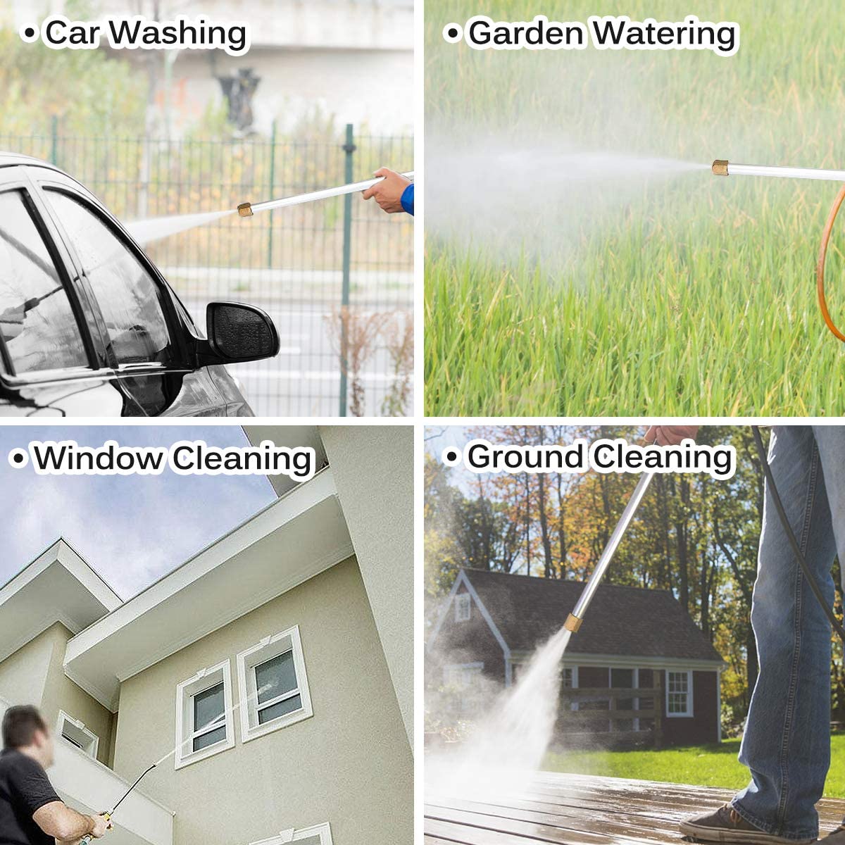 High Pressure Washer Spray Nozzle Car Wash Water Hose - Hifloxo™ Garden Water Guns Hifloxo™ Zaavio®