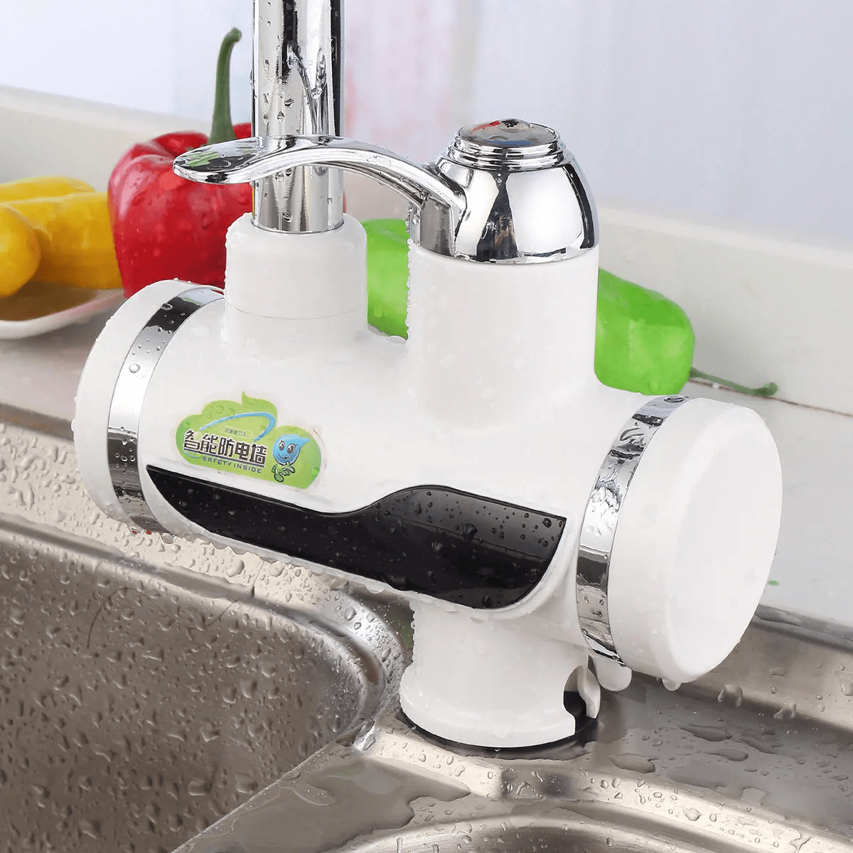 Instant Water Heating Tap Kitchen Water Heater Dispenser Faucet - Hydrove™ Electric Water Heaters Hydrove™ Zaavio®