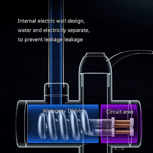 Instant Water Heating Tap Kitchen Water Heater Dispenser Faucet - Hydrove™ Electric Water Heaters Hydrove™ Zaavio®