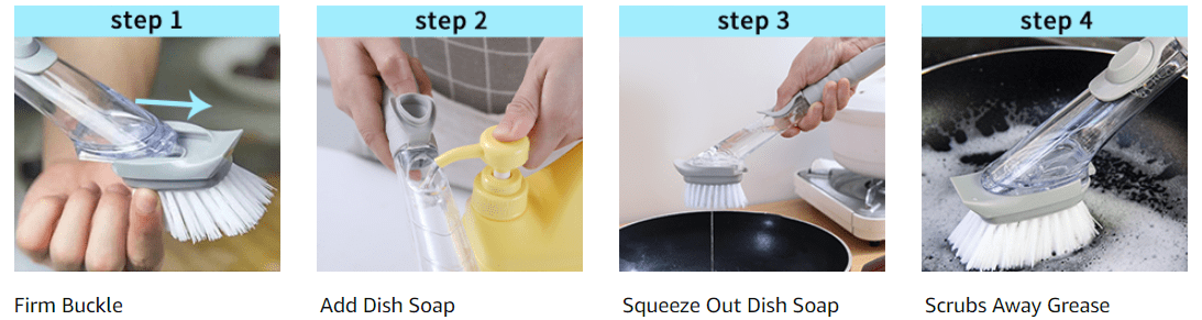 Kitchen Cleaning Brush Zaavio®