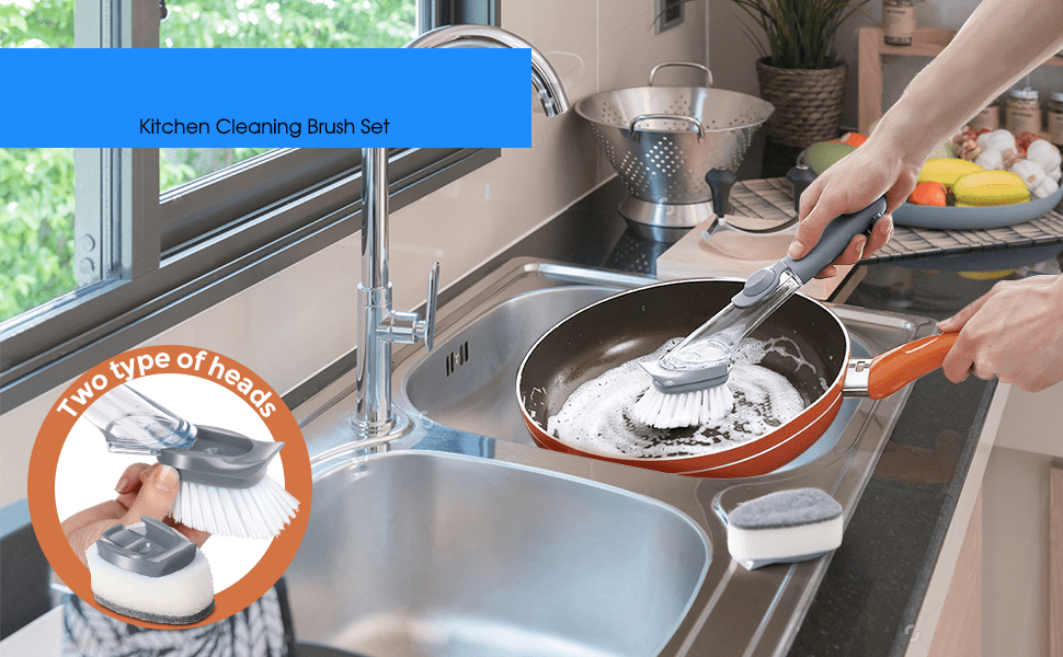Kitchen Cleaning Brush Zaavio®
