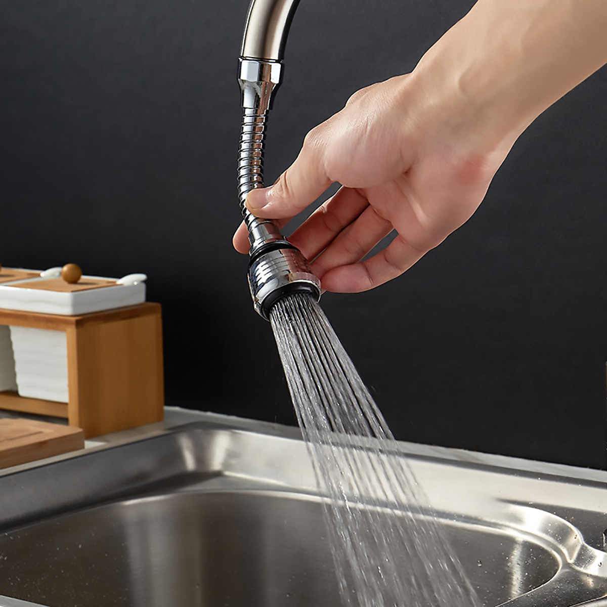 Kitchen Tap Faucet Water Saving Nozzle Attachment Sprayer - Aquozo™ Aerators Aquozo™ Zaavio®