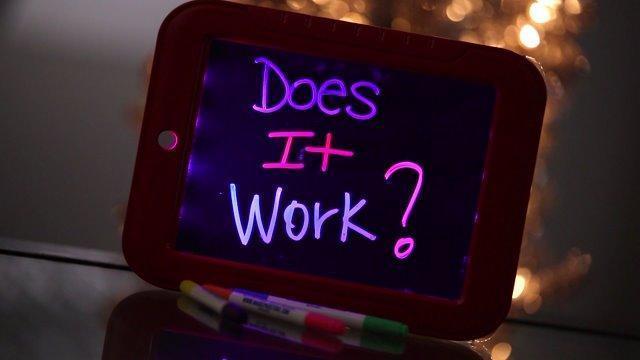 Light Drawing Board Led Draw Toy Coloring Board Pad - Glowix™ Glowix™ Zaavio®