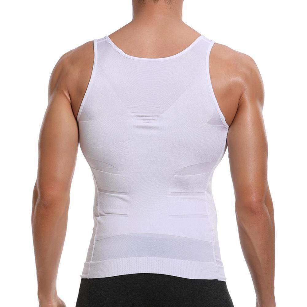 Men Tummy Tucker Slimming Vest Mens Waist Trainer Undershirt Trimmer - Flexvest™ Slimming Vest Flexvest™ Zaavio®