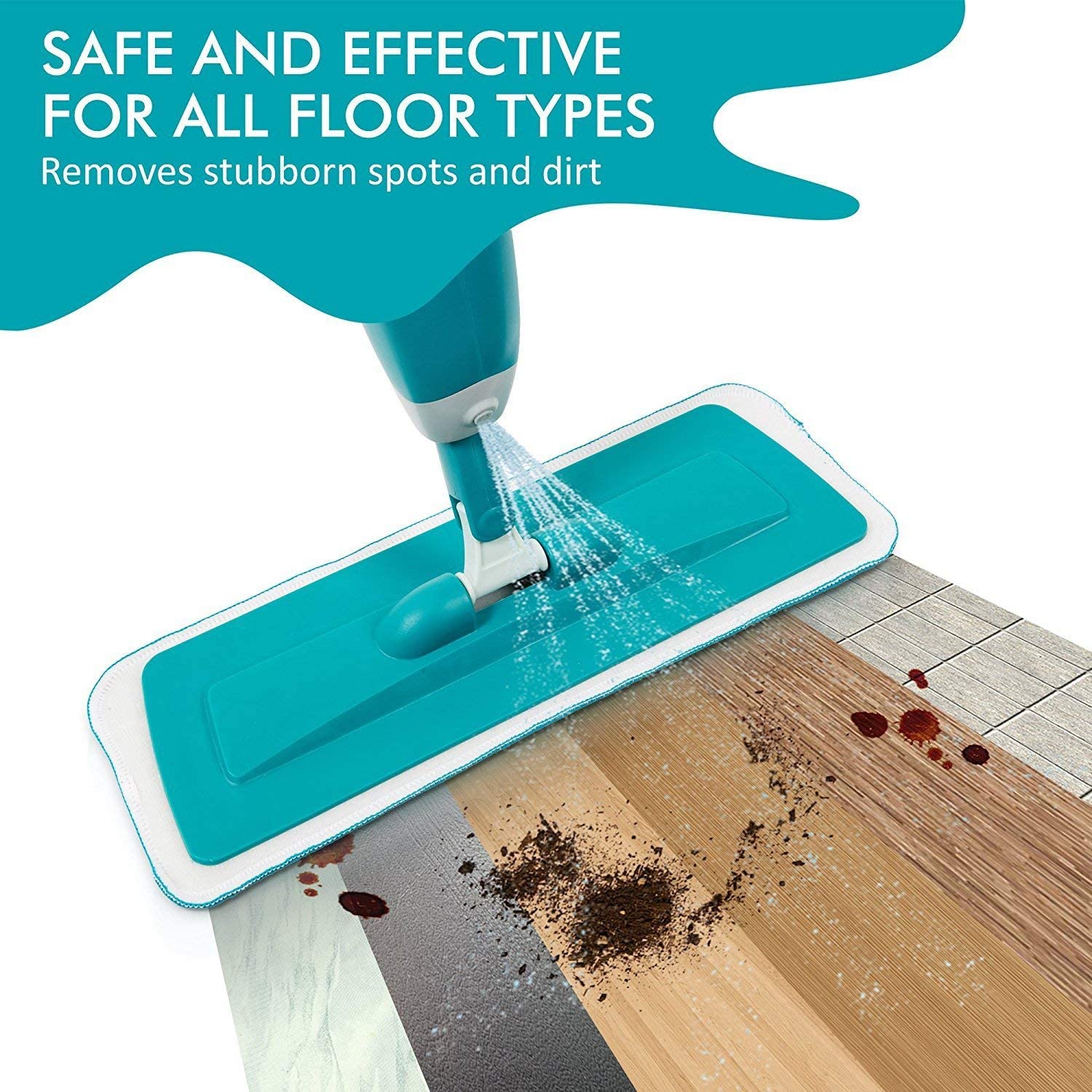 Microfiber Floor Mop Spray Mops for Hard Wood Tile Floor - HydroMop™ Mops HydroMop™ Zaavio®