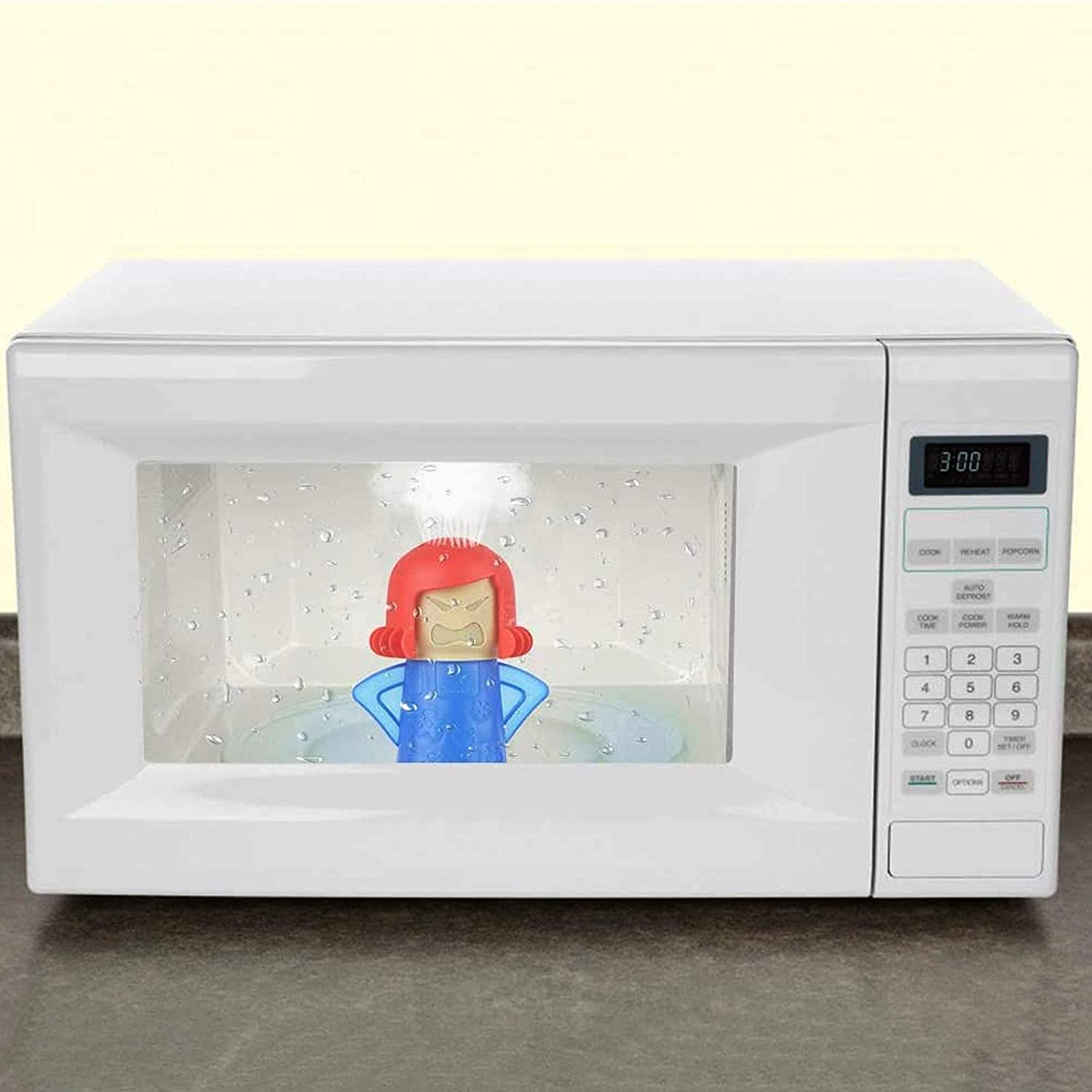 Microwave Cleaner Best Oven Steam Cleaner - Angry Mama (Pack of 2) Angry Mama (Pack of 2) Zaavio®