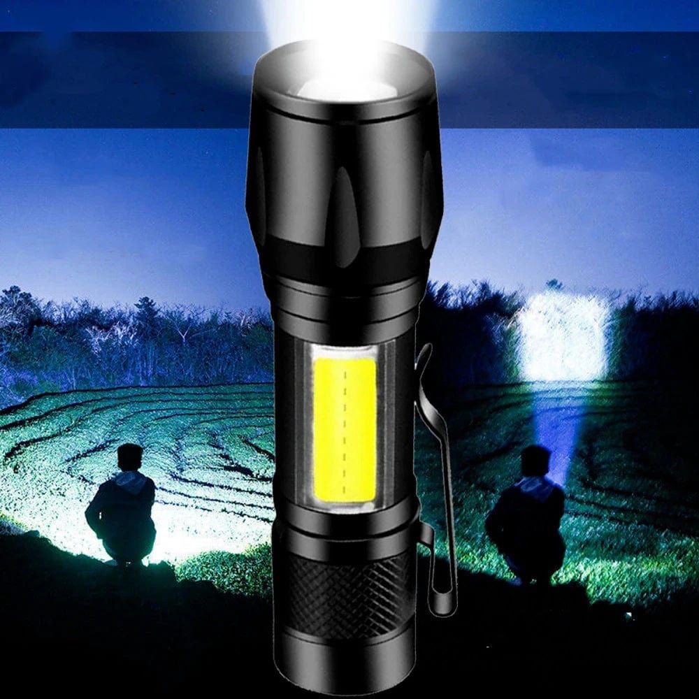 Mini Rechargeable LED Flashlight (70% off) Zaavio®