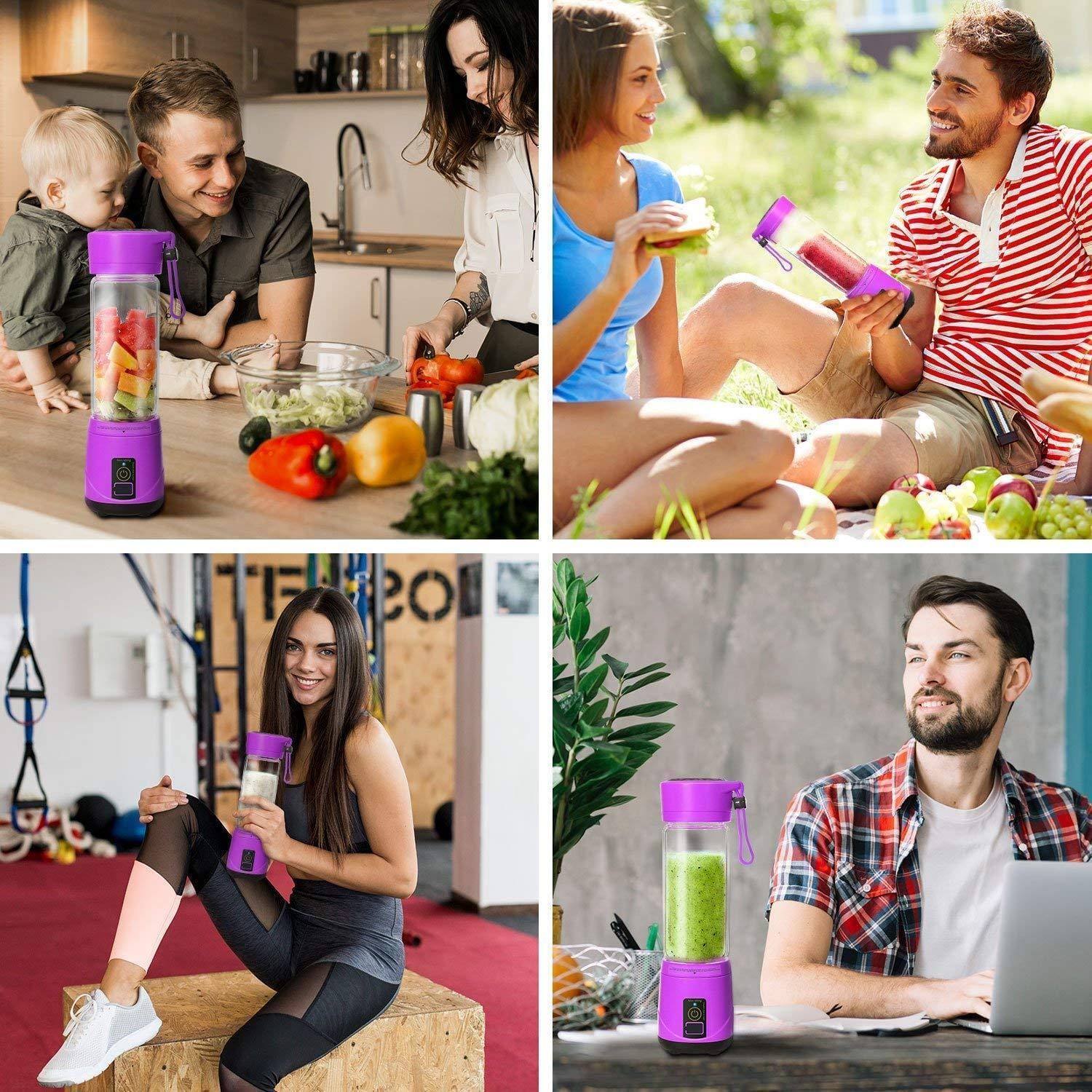 Mini Smoothie Blender Portable Fruit Juice Extractor- Blendinator™ Portable Blender Blendinator™ Zaavio®