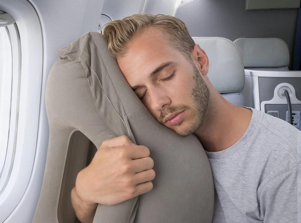 Neck Travel Inflatable Travel Airplane Nap Pillow - Restixo™ Restixo™ Zaavio®