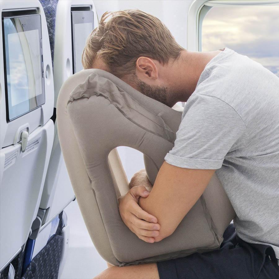 Neck Travel Inflatable Travel Airplane Nap Pillow - Restixo™ Restixo™ Zaavio®