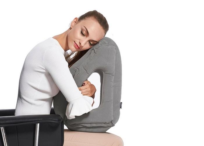 Neck Travel Inflatable Travel Airplane Nap Pillow - Restixo™ Restixo™ Zaavio®