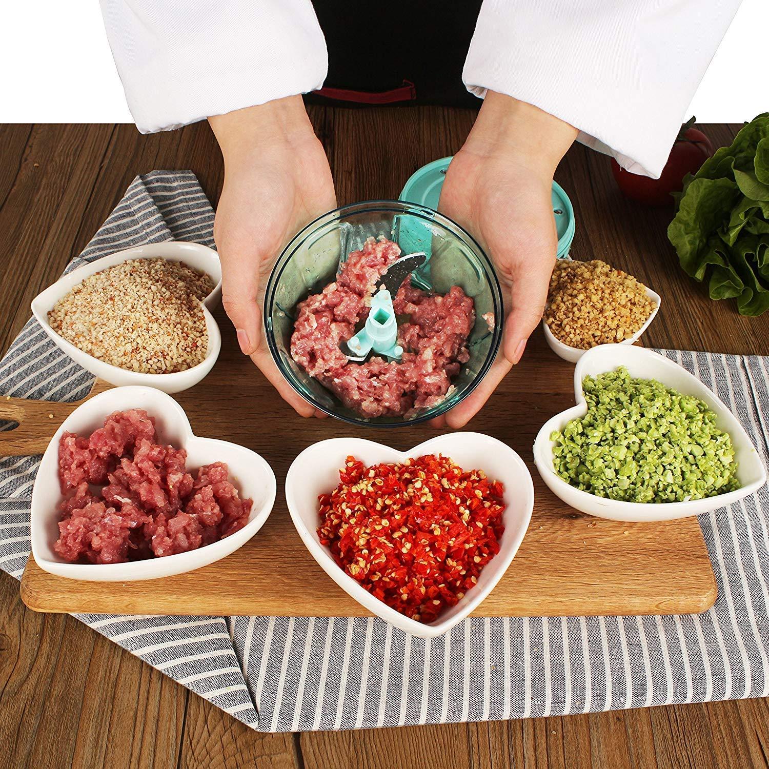 Pull Vegetable Cutter Chopper Onion Potato Food Manual Chopper - Spinza™ Manual Meat Grinders Spinza™ Zaavio®