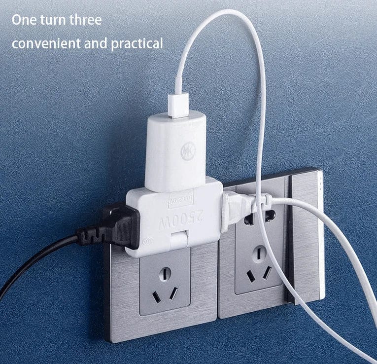 Rotatable Socket Converter Home Essentials Store Retail