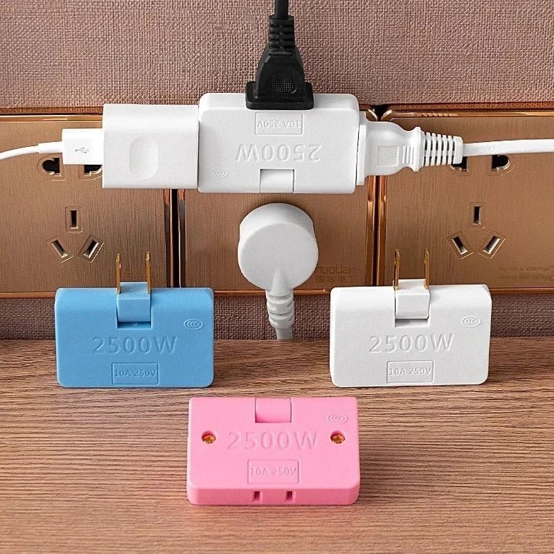 Rotatable Socket Converter Home Essentials Store Retail