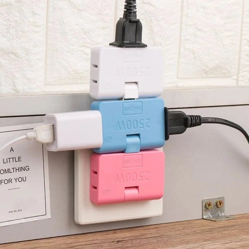 Rotatable Socket Converter Home Essentials Store Retail