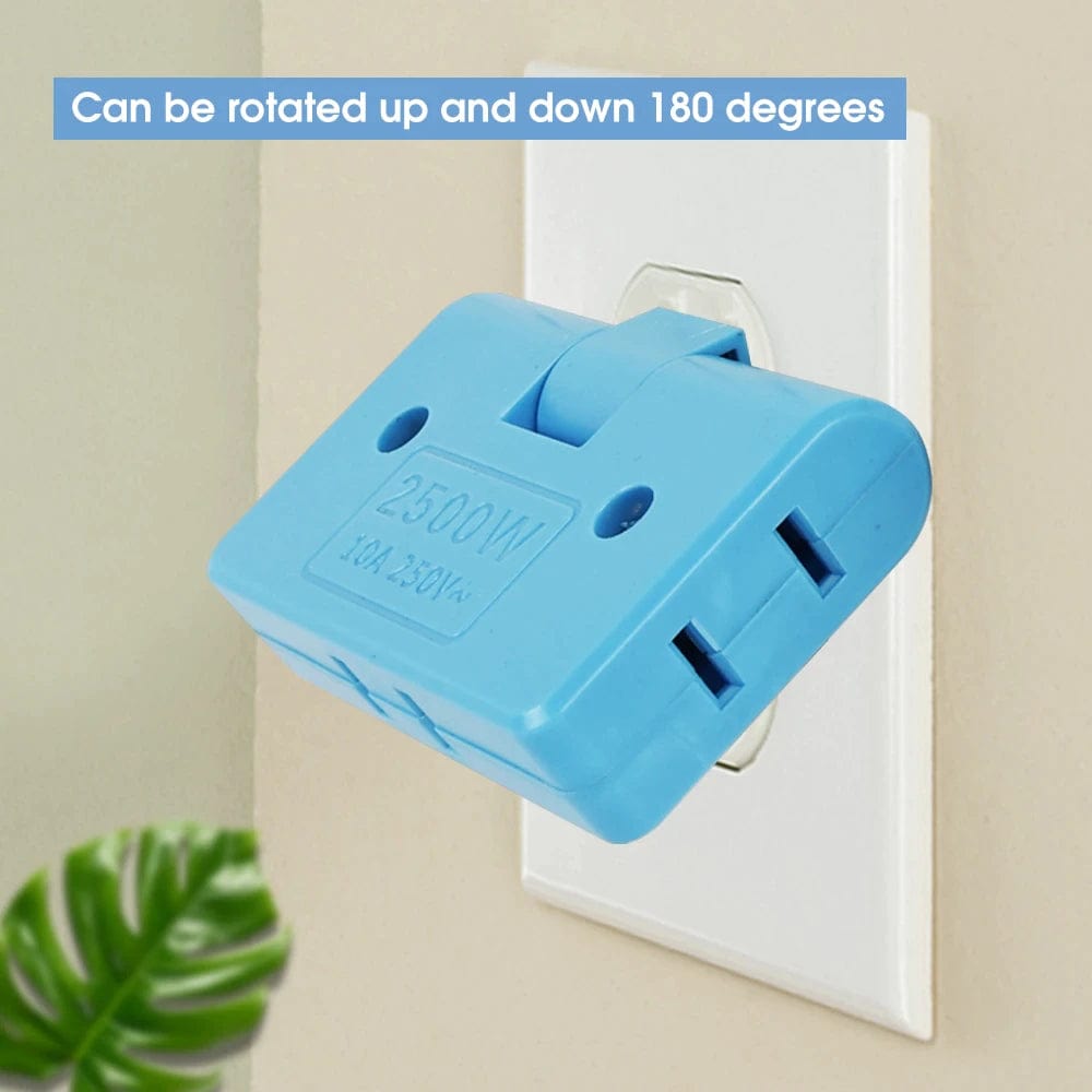 Rotatable Socket Converter Home Essentials Store Retail