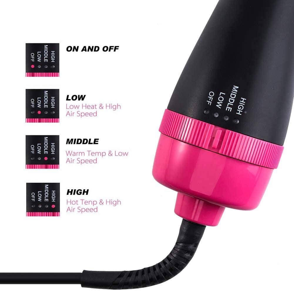 Round Hair Straightening Brush Volumizer Comb Dryer - Tresstyle™ Curling Irons Tresstyle™ Zaavio®