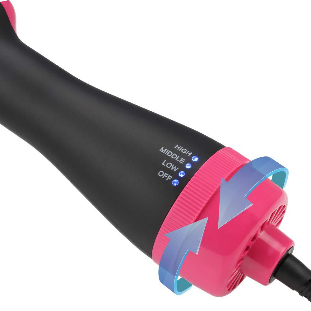 Round Hair Straightening Brush Volumizer Comb Dryer - Tresstyle™ Curling Irons Tresstyle™ Zaavio®