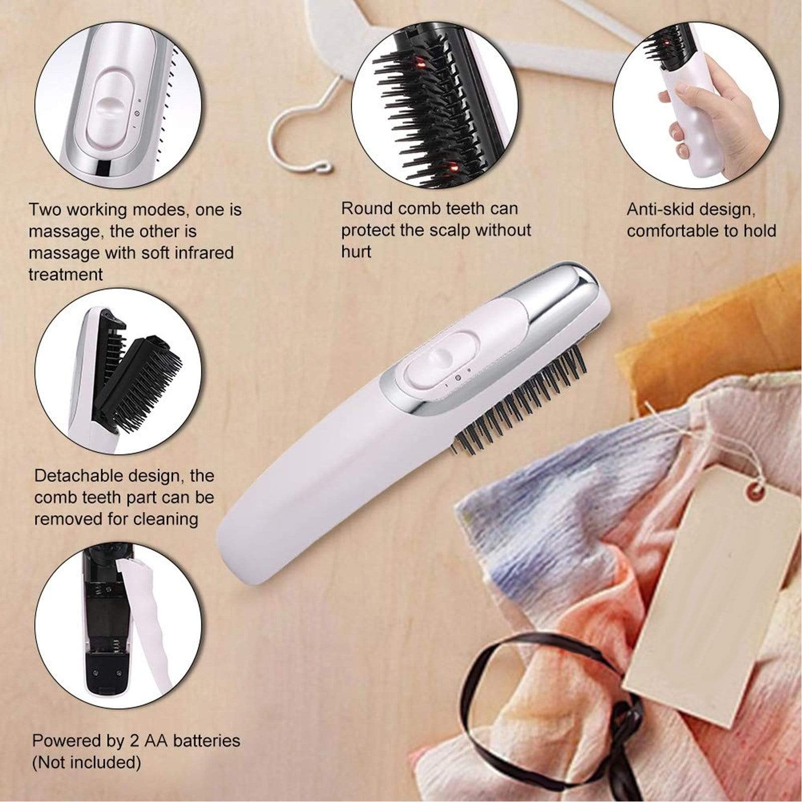 Scalp Massager Brush Zaavio®