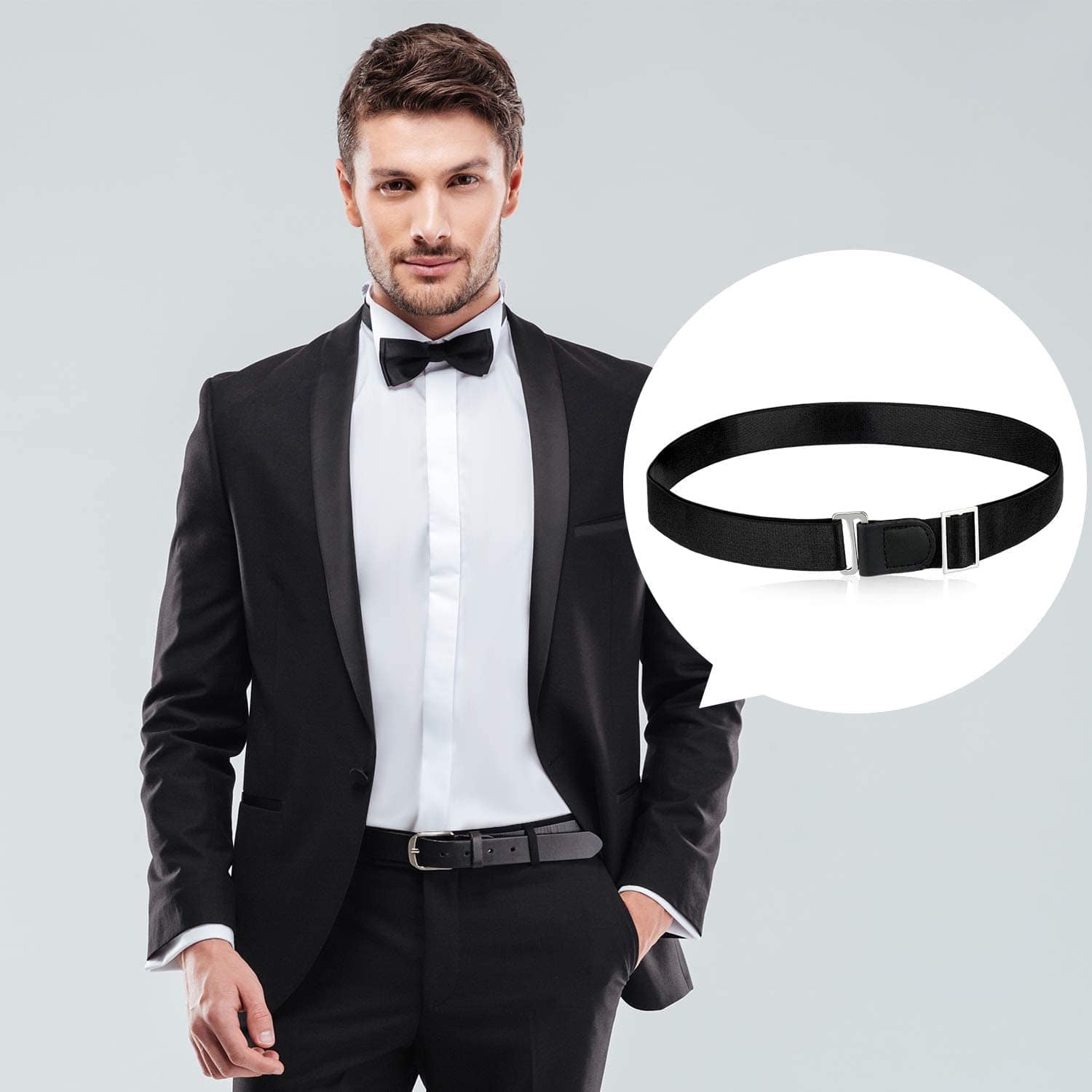 Shirt Tucker Belt Shirt Stays Lock Holder Tuckryt™ (Pack of 2)