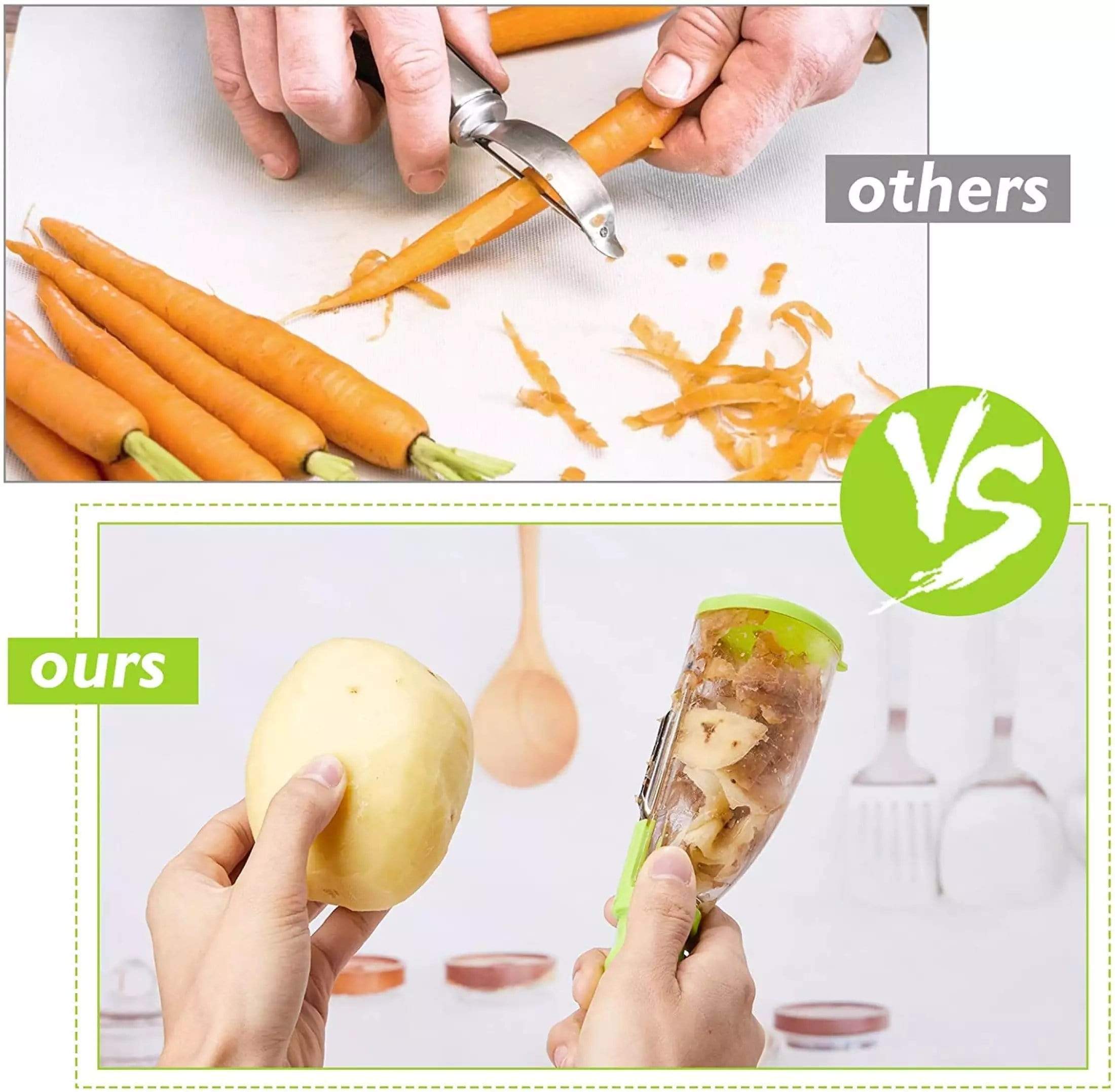 Smart Vegetable Peeler Apple Carrot Cucumber Peeler - Peelixo™ Peelixo™ Zaavio®