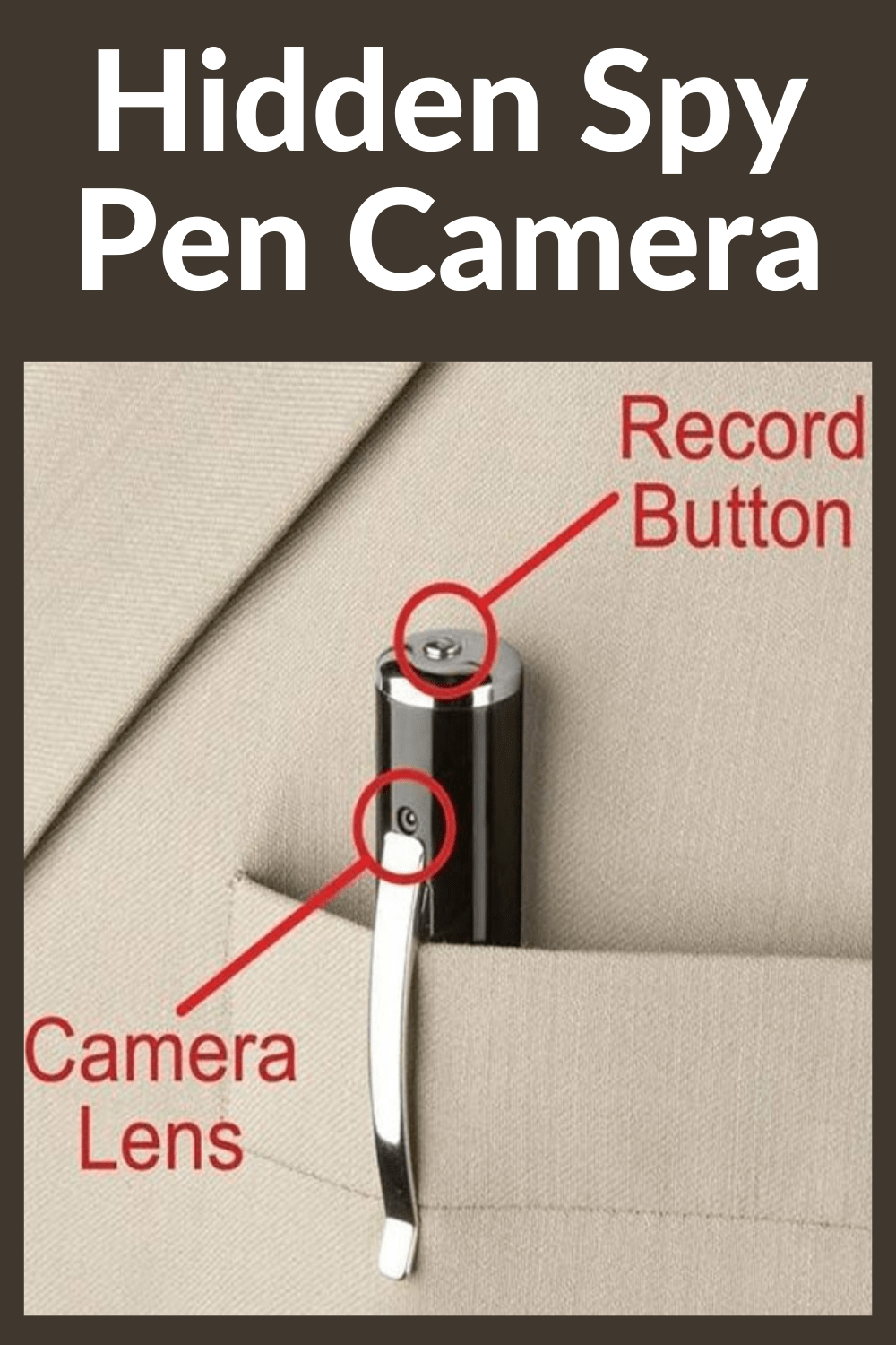 Spy Pen Camera ONESKYSHOP