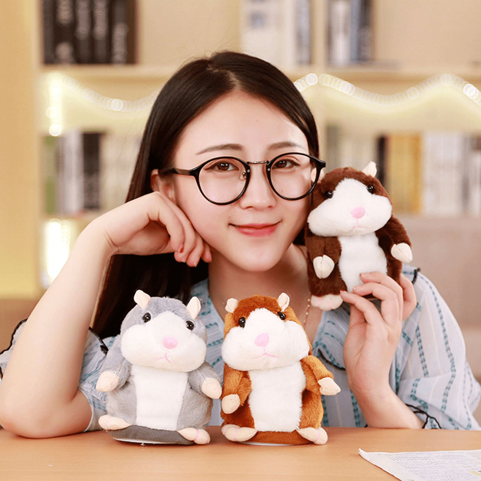 Talking Hamster Toy Zaavio®