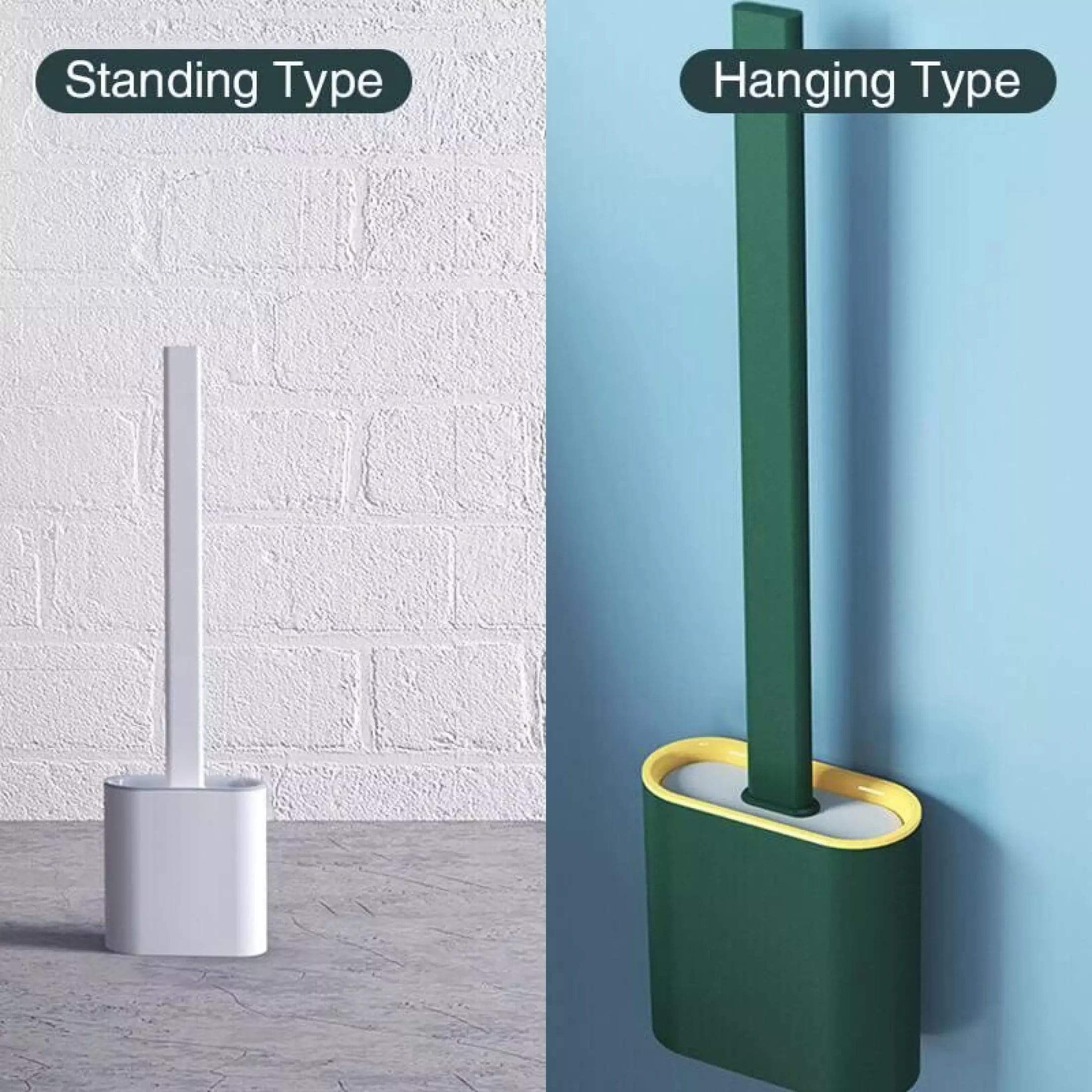 Toilet Brush with Holder Zaavio®