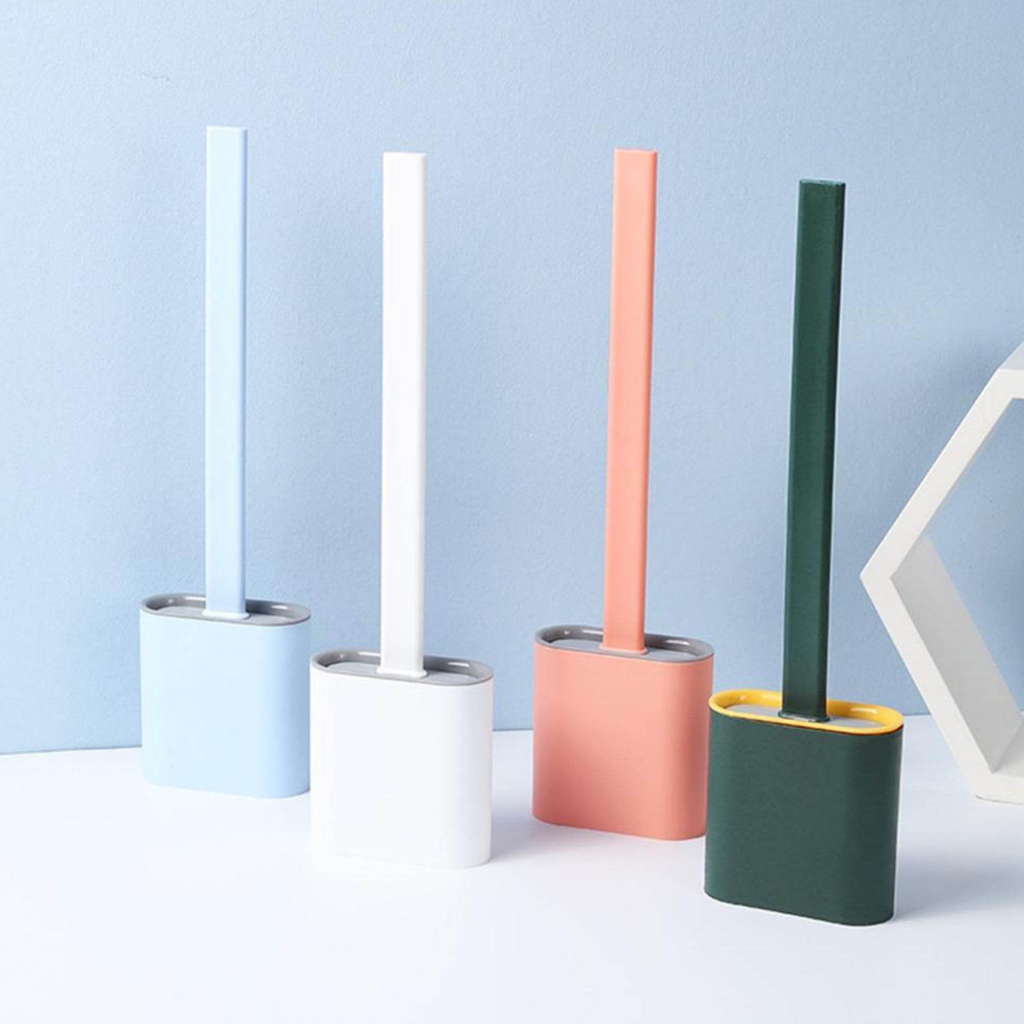Toilet Brush with Holder Zaavio®