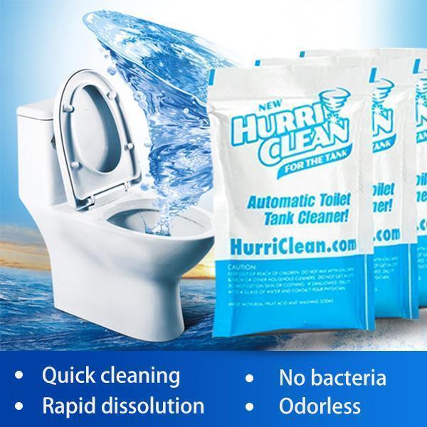 Toilet Cleaner Powder Instant Power Toilet Bowl Foam - Hurri Clean (Pack of 3) Hurri Clean (Pack of 3) Zaavio®