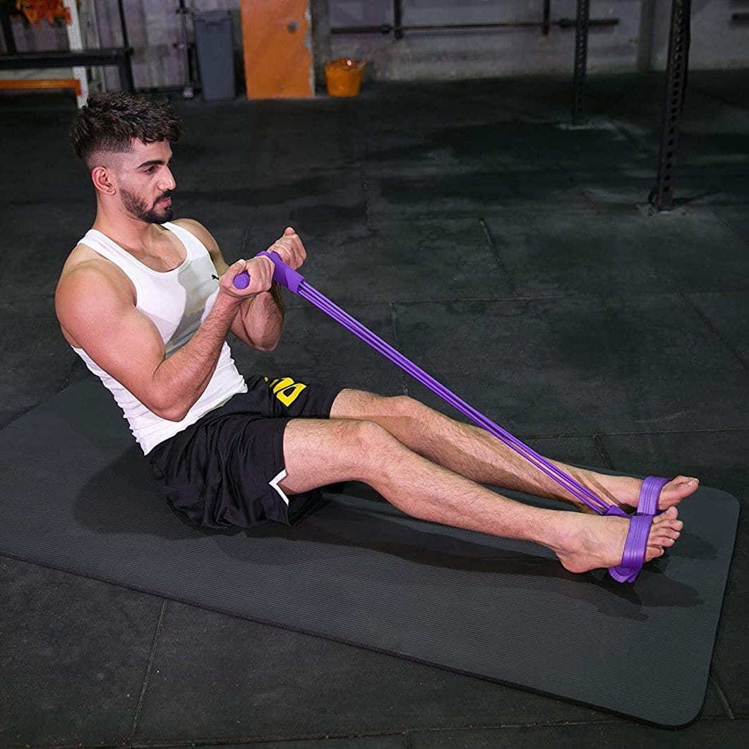 Tummy Trimmer Pull Reducer Abs Workout Equipment Pull Rope - Exezos™ Direnç Bantları Exezos™ Zaavio®