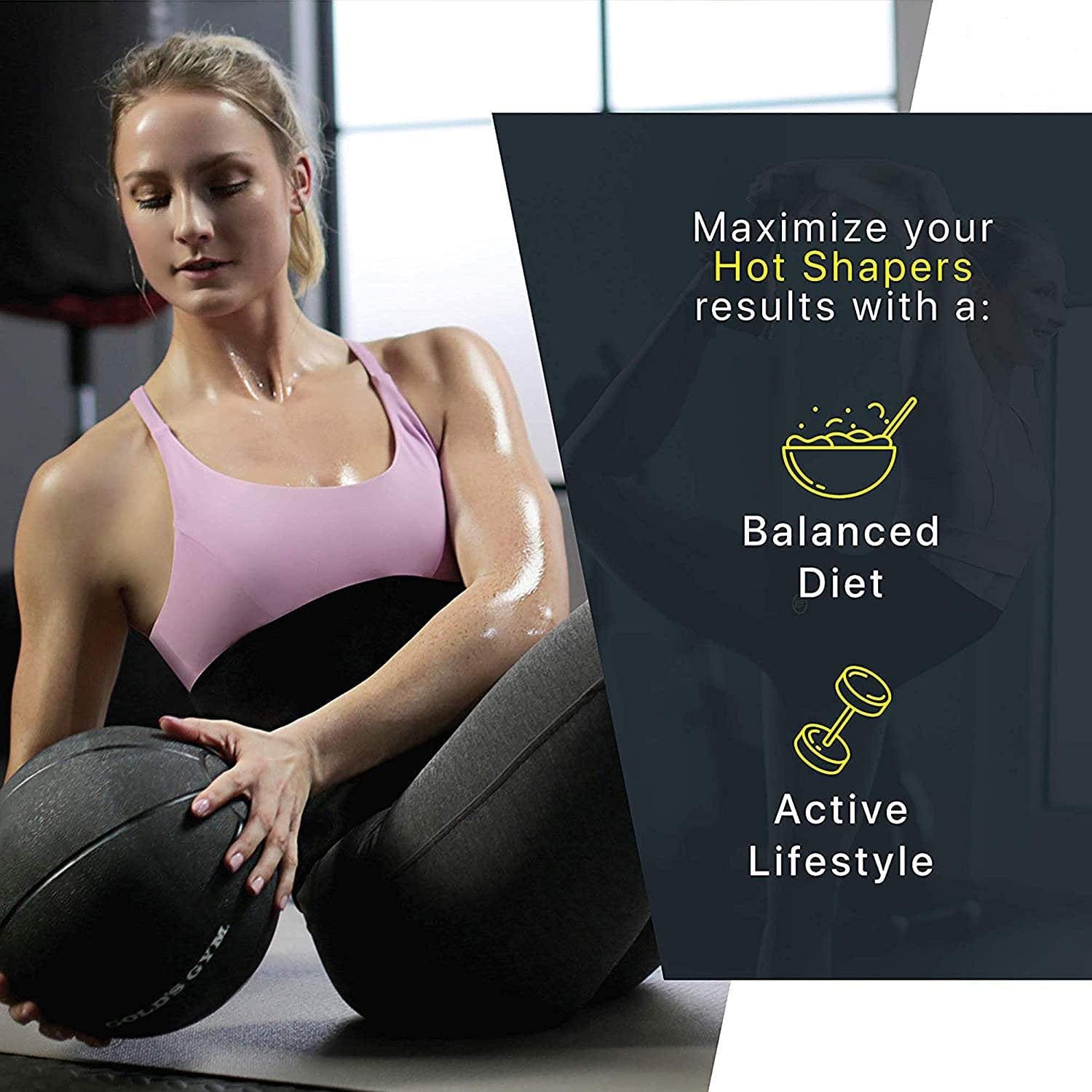 Unisex Body Shaper Hot Sweat Slimming Shaper Belt (Pack of 2) Waist Cinchers Unisex Sweat Shaper - Buy 1, Get 1 FREE! Zaavio®