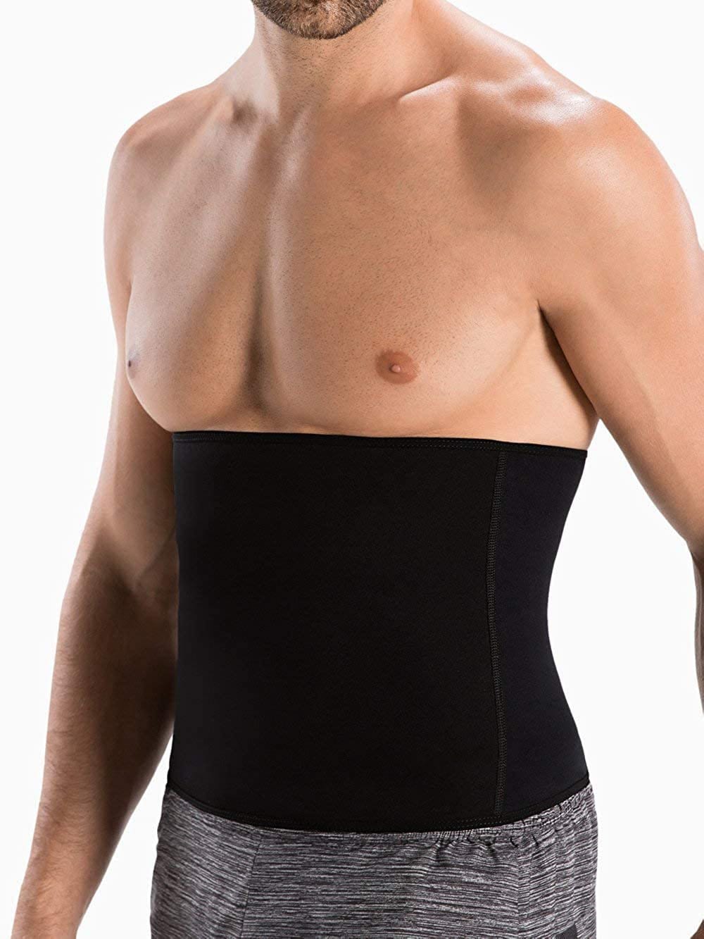 Unisex Body Shaper Hot Sweat Slimming Shaper Belt (Pack of 2) Waist Cinchers Unisex Sweat Shaper (Pack of 2) Zaavio®