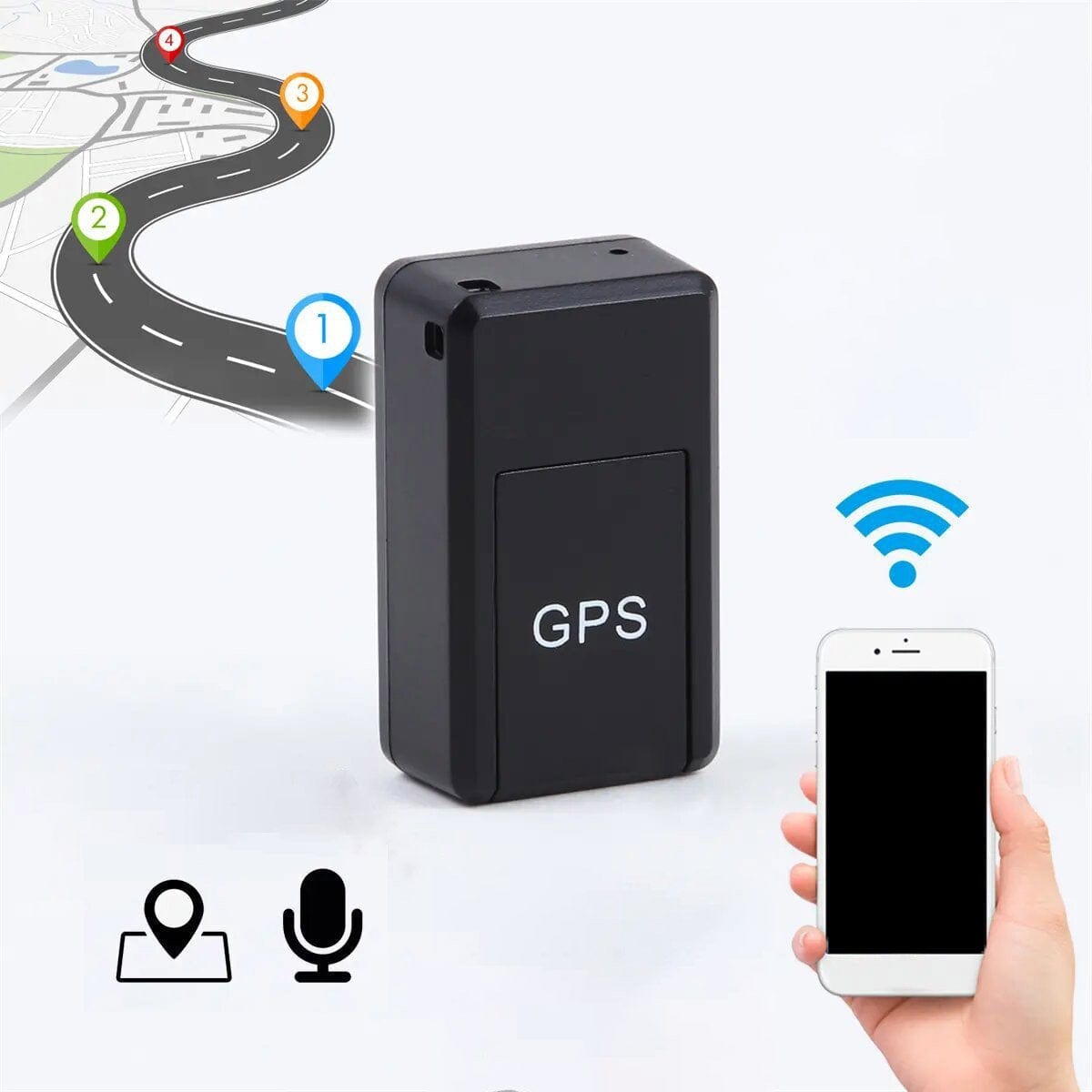 Vehicle GPS Tracker Mini Tracking Device for Car Small GPS - Trakizo™ GPS Trackers Trakizo™ Zaavio®